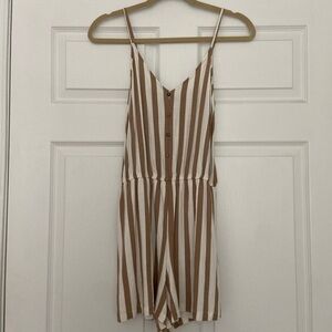 Spaghetti strap romper